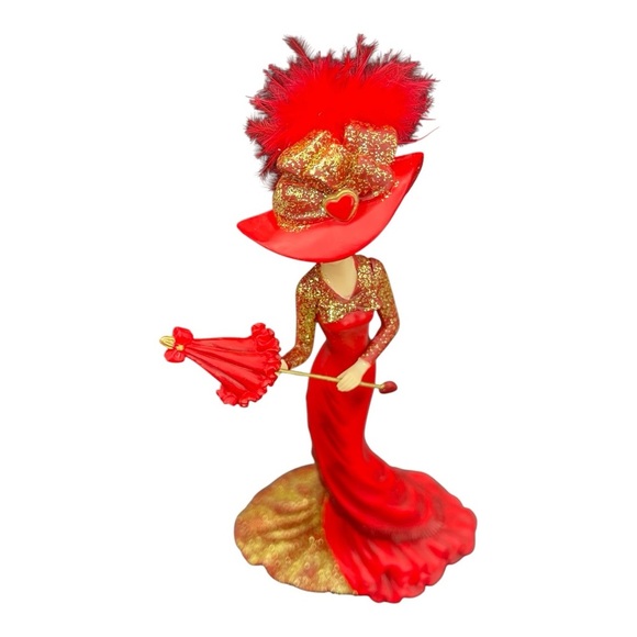 Thomas Kinkade Passion For Red Collection Companion of Caring Figurine 0155M - Picture 3 of 7